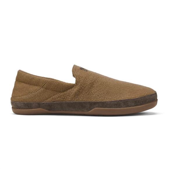 NEW OLUKAI men's kalawa slipper in almond